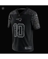 Men's Nike Mac Jones Black New England Patriots Rflctv Limited Jersey