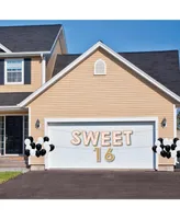 Sweet 16 - Large 16th Birthday Party Decor - Sweet 16 - Outdoor Letter Banner