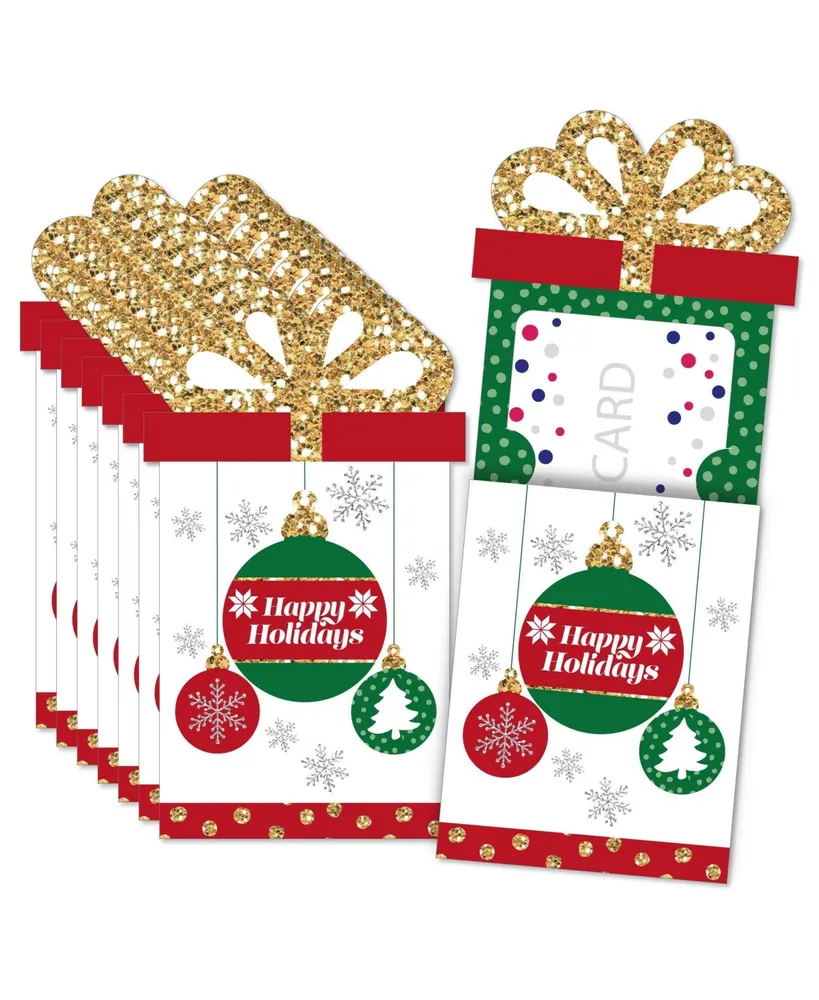 Big Dot Of Happiness Ornaments Christmas Party Money Gift Card