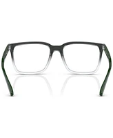 Arnette Unisex Rectangle Eyeglasses, AN721555-o