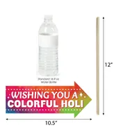 Big Dot of Happiness Funny Holi Hai - Festival of Colors Party Photo Booth Props Kit - 10 Piece