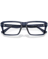 Emporio Armani Men's Rectangle Eyeglasses