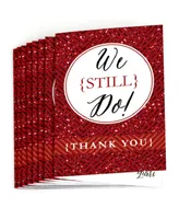 We Still Do - 40th Wedding Anniversary - Party Thank You Cards (8 count)