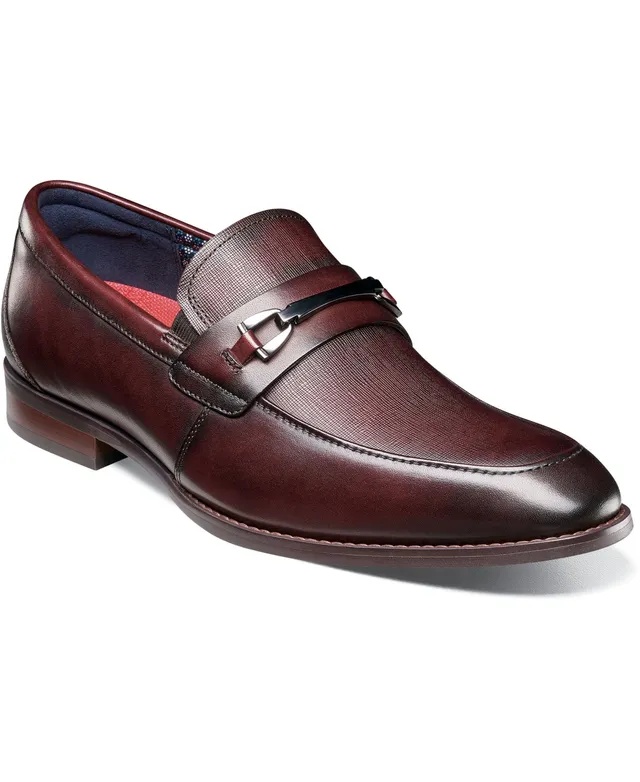 Cognac Leather Loafer Dress Shoes