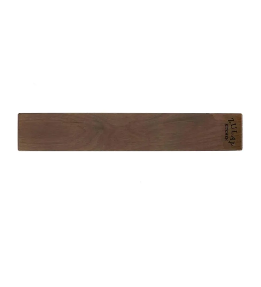 Zulay Kitchen Wooden Magnetic Knife Strip