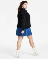Levis Plus Size Ellie Button Up Denim Dress Original Denim Trucker Jacket