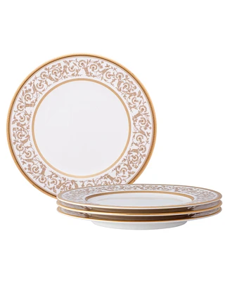 Noritake Summit Gold Set of 4 Salad Plates, Service For 4