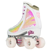 Crazy Skates Glitz Roller For Women And Girls - Dazzling Glitter Sparkle Quad