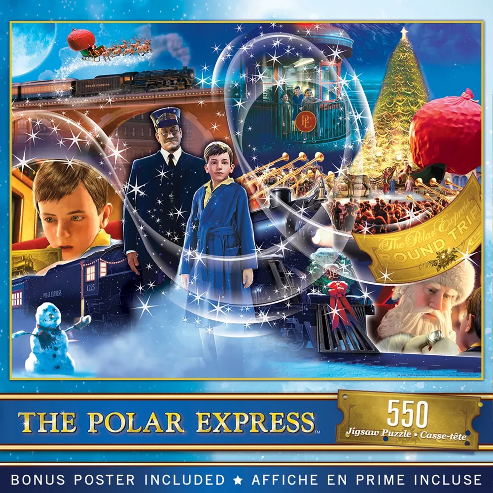 Masterpieces The Polar Express - Christmas 550 Piece Jigsaw Puzzle