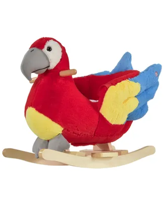 Qaba Indoor Childrens Swaying Parrot Animal Chair Play Toy for Kids