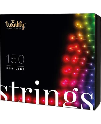 Twinkly App Controlled Led String Lights 150 Multi-Color Rgb Bulbs