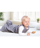 Baby Wearable Blanket, Cotton Sleep Sacks, 2 Pack Unisex Sleeping Bag Sack, 2-Way Zipper