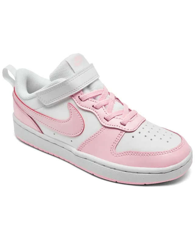 Nike Big Girls Court Borough Low 2 SE Casual Sneakers from Finish Line -  Macy's