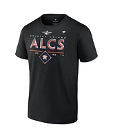 Men's Fanatics Black Houston Astros Division Series Winner Locker Room T-shirt