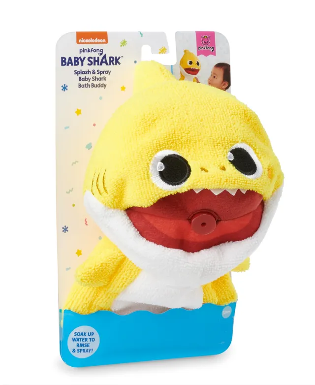 Baby Shark Macy's Pinkfong Baby Shark Official Splash and Spray Baby Shark  Bath Buddy by WowWee