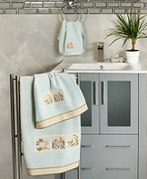 Linum Home Textiles Turkish Cotton Belinda Embellished Hand Towel Set, 2 Piece