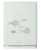Linum Home Turkish Cotton Figi Embellished -Pc. Bath Towel Set