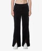 Andrew Marc Sport Women's Full Length Velvet Vented Pants