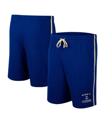 Men's Colosseum Navy Navy Midshipmen Thunder Slub Shorts