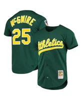 Men's Mitchell & Ness Mark McGwire Green Oakland Athletics 1997 Cooperstown Collection Authentic Jersey