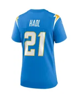 Women's Nike John Hadl Powder Blue Los Angeles Chargers Game Retired Player Jersey