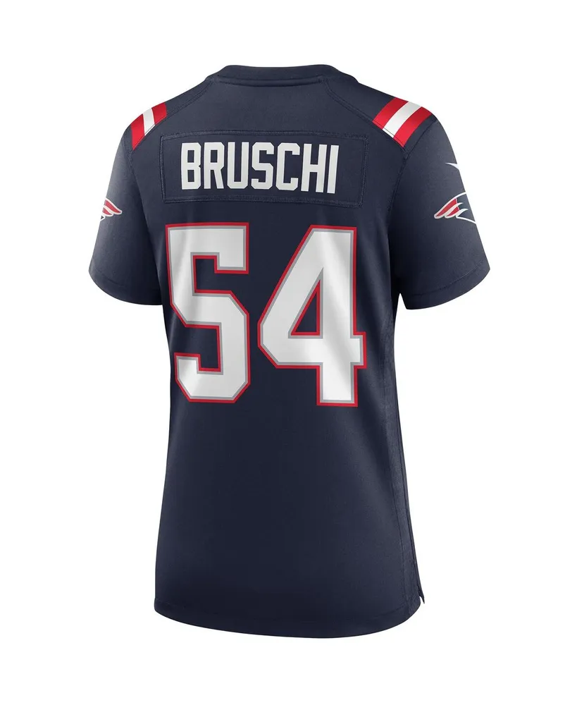 Women's Nike Tedy Bruschi Navy New England Patriots Game Retired Player Jersey