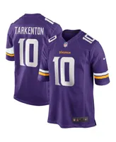 Men's Nike Fran Tarkenton Purple Minnesota Vikings Game Retired Player Jersey