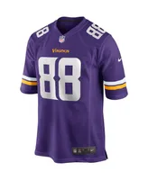 Men's Nike Alan Page Purple Minnesota Vikings Game Retired Player Jersey