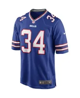 Men's Nike Thurman Thomas Royal Buffalo Bills Game Retired Player Jersey