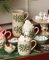 Lenox Hosting the Holidays Stackable Mugs, Set of 4