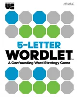 University Games 5-Letter Wordlet a Confounding Word Strategy Game Set, 297 Piece