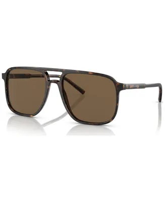Dolce&Gabbana Men's Low Bridge Fit Sunglasses, DG4423F58-x