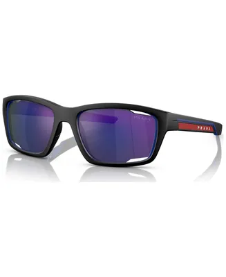 Prada Linea Rossa Men's Sunglasses, Ps 04YS57-z