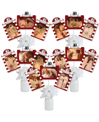 We Still Do 40th Wedding Anniversary Party Centerpiece Photo Table Toppers 15 Ct