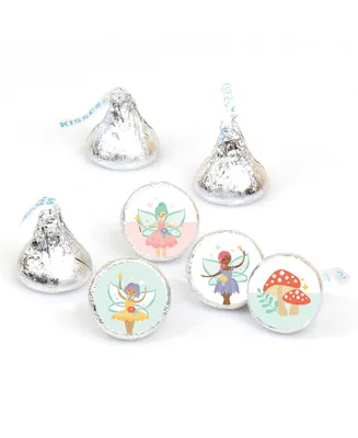 Let's Be Fairies Fairy Garden Party Round Candy Sticker Favors (1 sheet of 108)