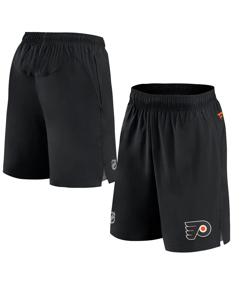 Men's Fanatics Black Philadelphia Flyers Authentic Pro Rink Shorts