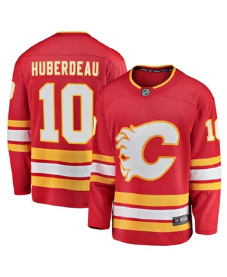 Men's Fanatics Jonathan Huberdeau Red Calgary Flames Home Breakaway Player Jersey