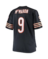 Men's Mitchell & Ness Jim McMahon Navy Chicago Bears Big Tall 1985 Retired Player Replica Jersey