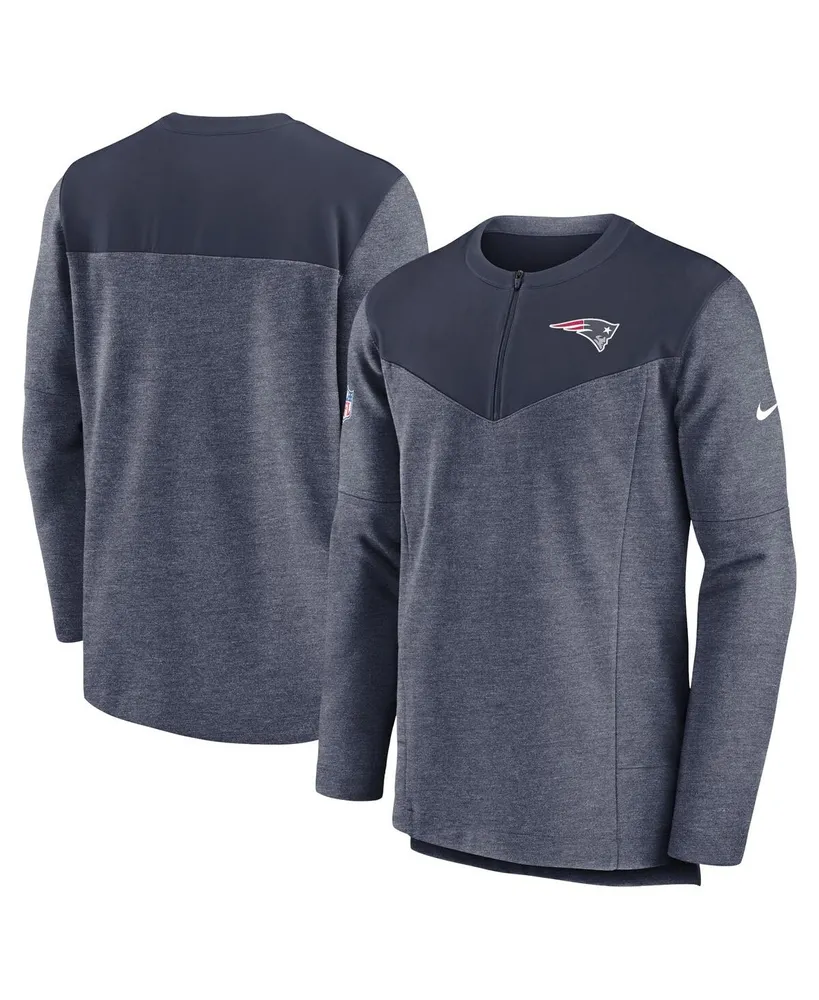 Nike Men's Seattle Seahawks Sideline Lockup Half-Zip Navy Jacket