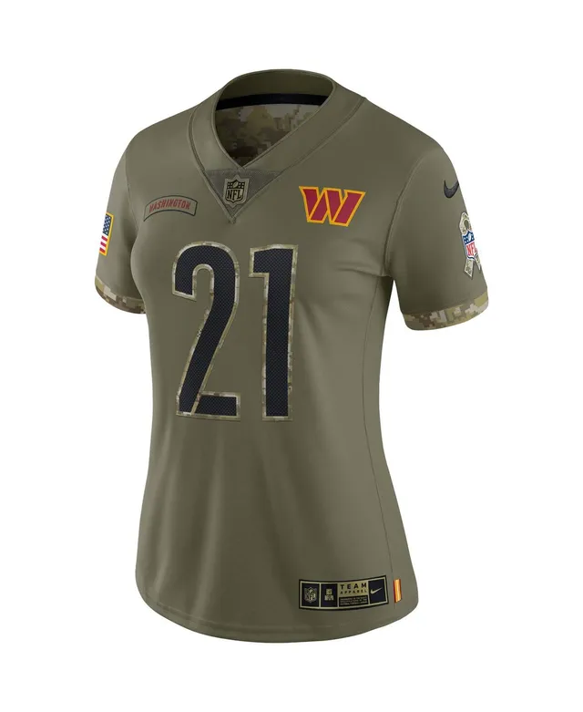 Women's Nike Brian Dawkins Olive Philadelphia Eagles 2022 Salute