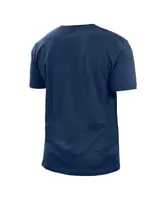 Men's New Era Navy Tennessee Titans 2022 Sideline Ink Dye T-shirt