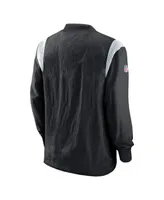 Men's Nike Green Philadelphia Eagles Sideline Alternate V-Neck Pullover  Windbreaker