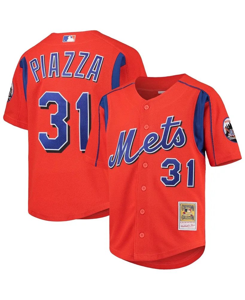 Youth Philadelphia Phillies Roy Halladay Mitchell & Ness Royal Cooperstown  Collection Mesh Batting Practice Jersey