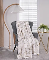 BCBgeneration Marble Foil Printed Plush Throw Blanket, 50" x 70", Exclusively at Macy's