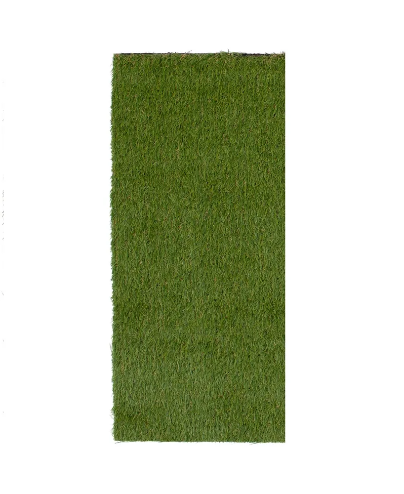 Km Home Tough Artificial Turf 2236-36oz 3' x 8' Runner Outdoor Area Rug