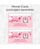 It's a Girl - Pink Baby Shower Game Scratch Off Cards - 22 Count