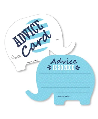 Elephant - Wish Card Activities - Shaped Advice Cards Game