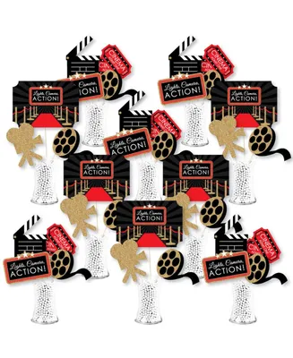 Red Carpet Hollywood - Centerpiece Sticks - Showstopper Table Toppers 35 Pieces