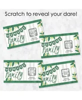 Family Tree Reunion - Family Gathering Party Game Scratch Off Dare Cards - 22 Ct