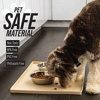 Leashboss Diamond Pet Food Mat